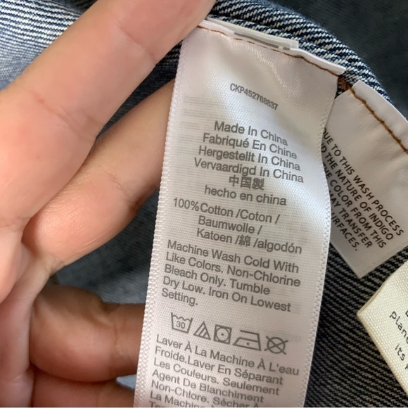 Madewell The Jean jacket Medford wash with patches S - Picture 6 of 8